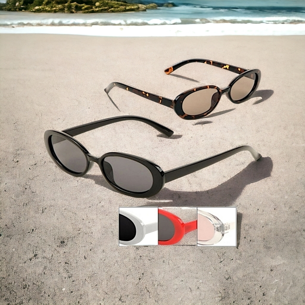86531 Oval Lense Sunglasses